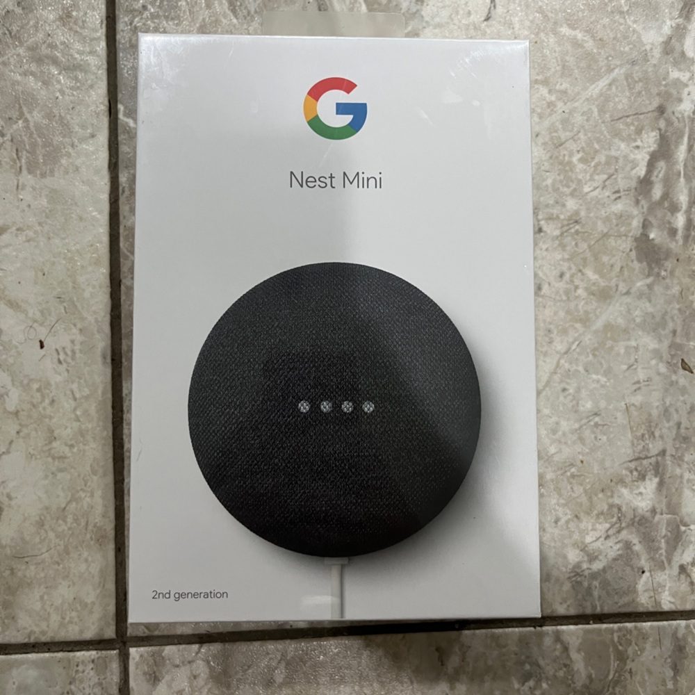 Google Nest Mini 2nd Gen - Black